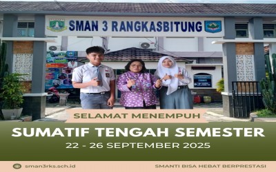 SMAN 3 Rangkasbitung Laksanakan Sumatif Tengah Semester (STS) Ganjil Tahun Ajaran 2025/2026