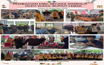 Launching Program Makan Bergizi Gratis (MBG) di SMA Negeri 3 Rangkasbitung oleh Wakil Bupati Lebak